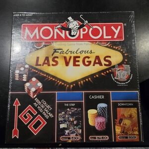 Monopoly Las Vegas Edition Board Game.